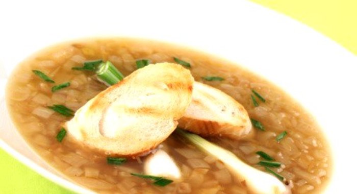 Луковый бульон (Potage à loignon)