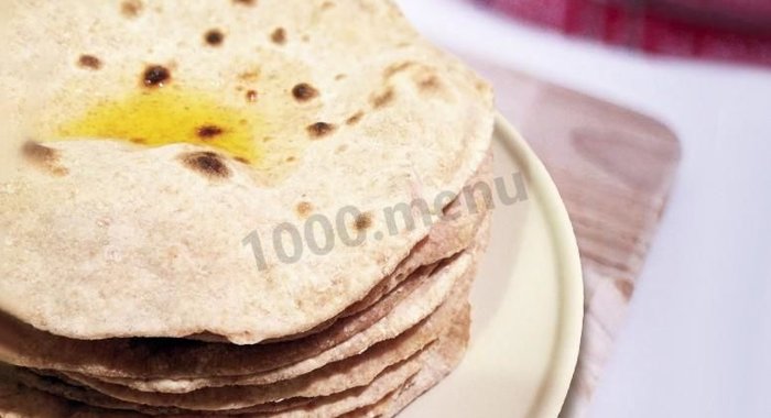 Лепешка из отрубей