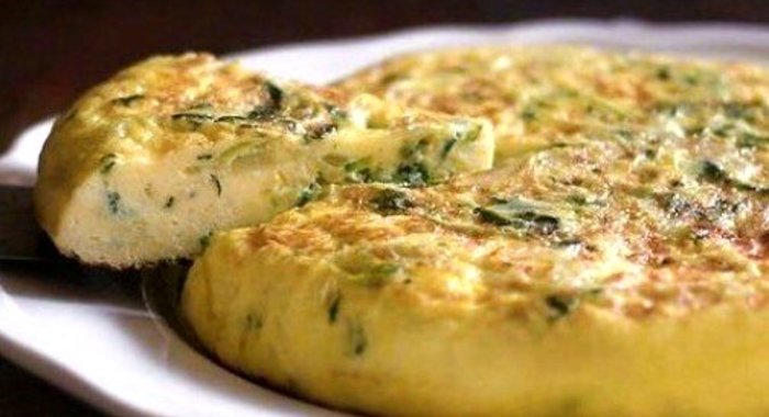 Испанский омлет с кабачком