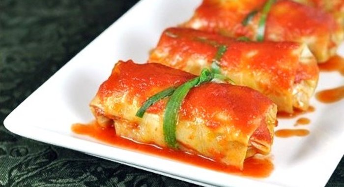 Голубцы с картошкой