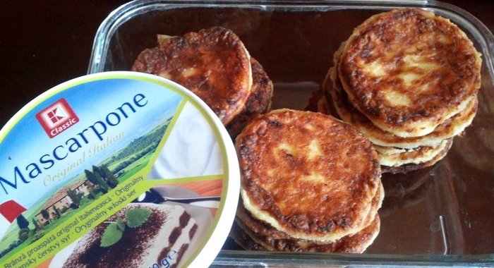 Сырники с творогом и маскарпоне