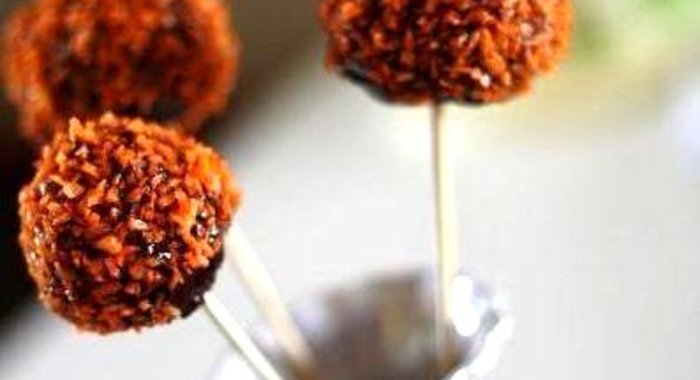 Пирожное чупа-чупс