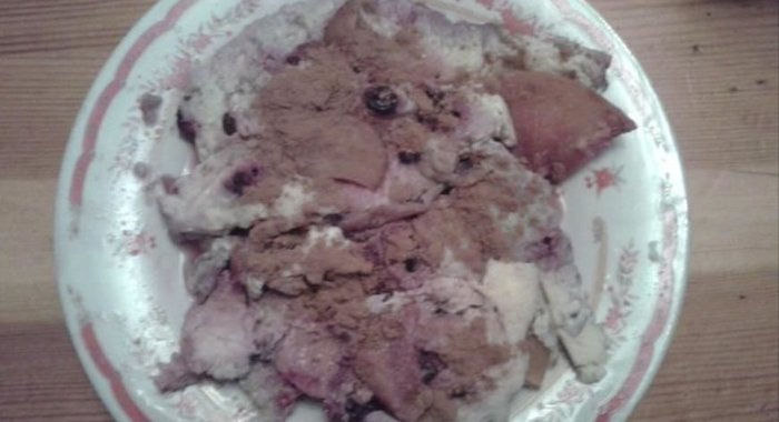 Фруктово-ягодный омлет