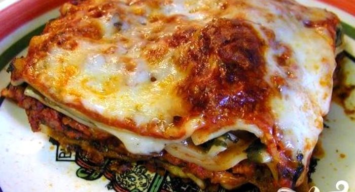 Лазанья с фаршем