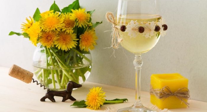 Вино из одуванчиков с апельсином