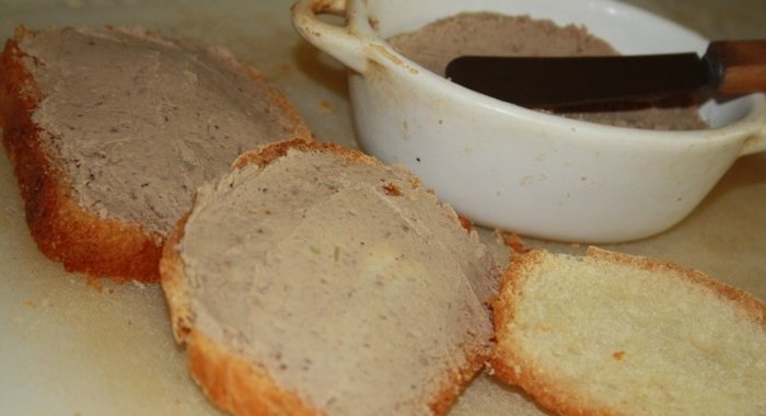 Домашний печеночный паштет