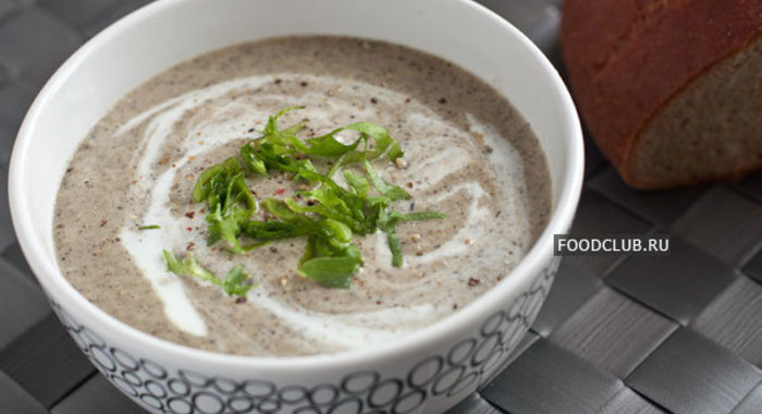 Грибной суп-пюре