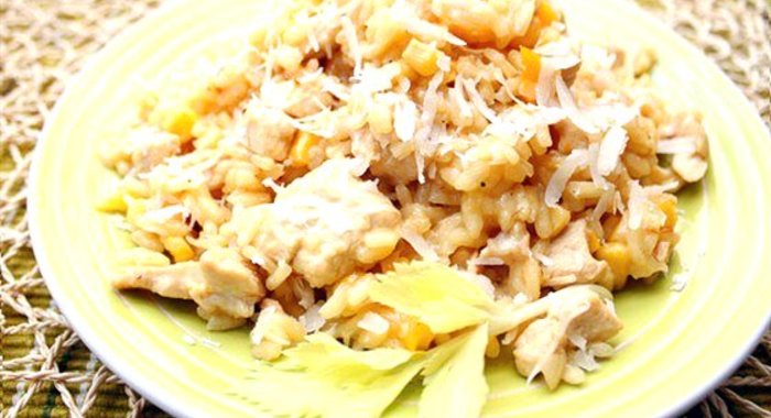 Ризотто с курицей