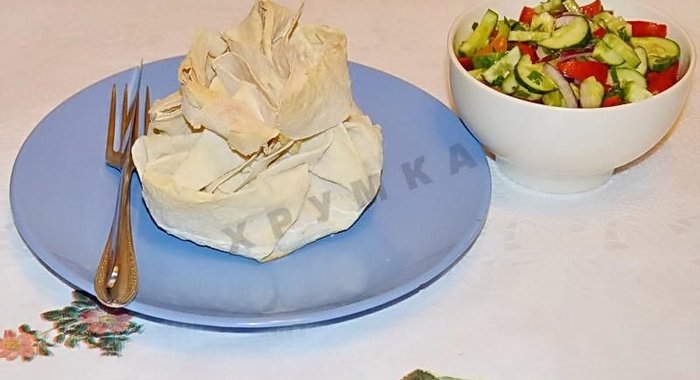 Мясо в лаваше