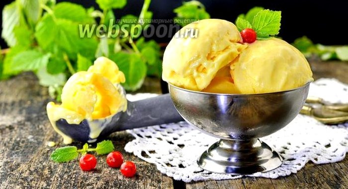 Мороженое домашнее сливочное классическое