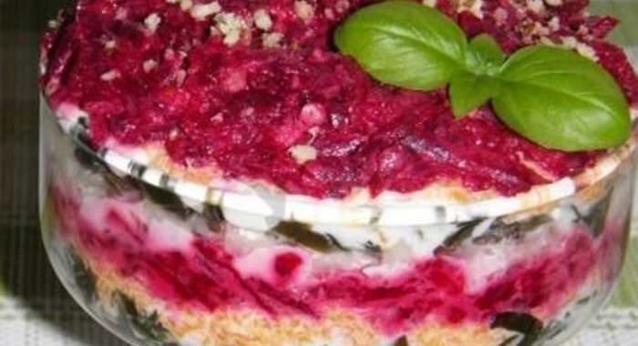 Вегетарианская селедка под шубой