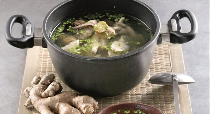 Классический куриный бульон по-китайски