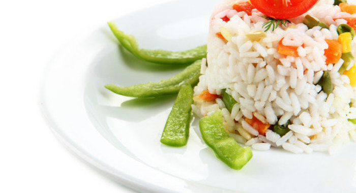 Постный плов