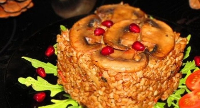 Гречка по-купечески с говядиной