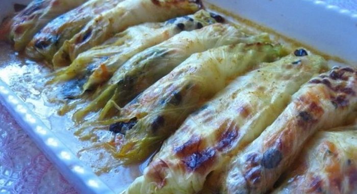 Вегетарианские голубцы