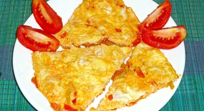 Овощной омлет
