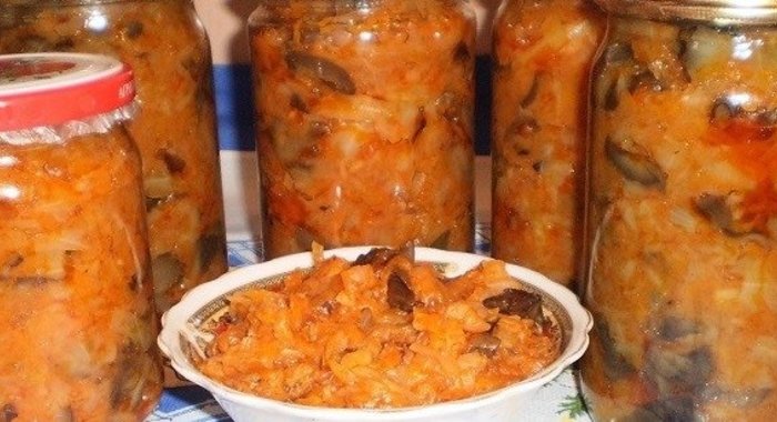 Грибная солянка на зиму в мультиварке