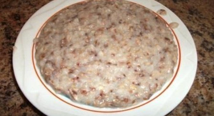 молочная гречневая каша на молоке
