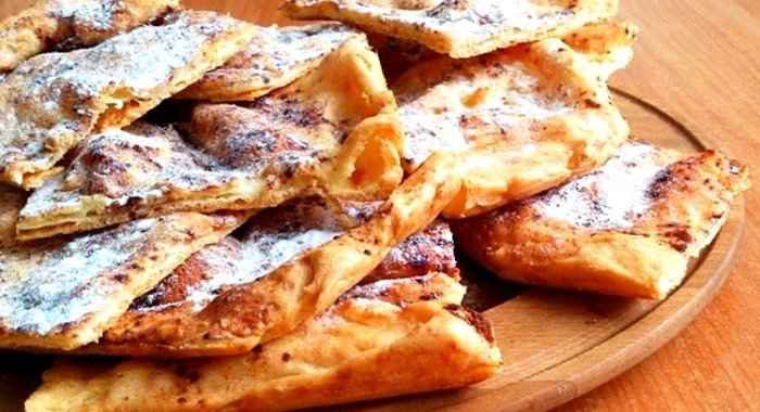 Лепешки на заварном тесте