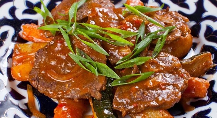 Мясо по-уйгурски