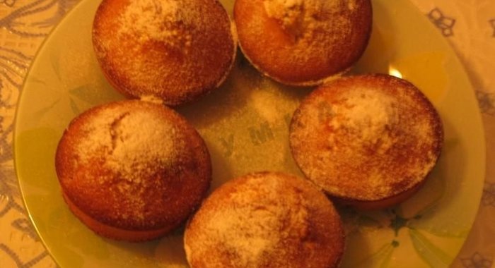 Кексики английские с изюмом