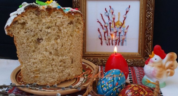 Пасхальные куличи с цельнозерновой мукой