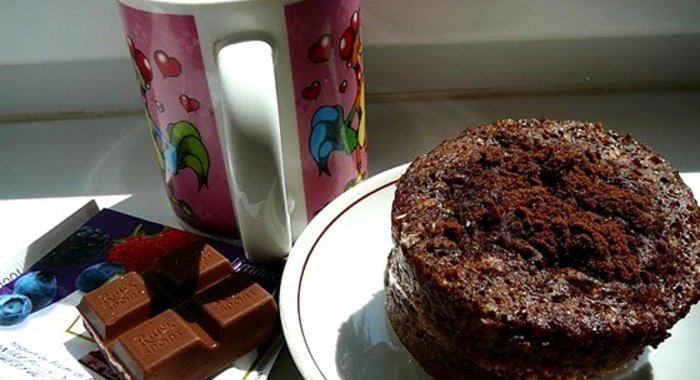 Быстрый кекс в кружке