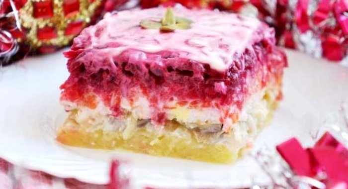 Селедка под шубой в мультиварке