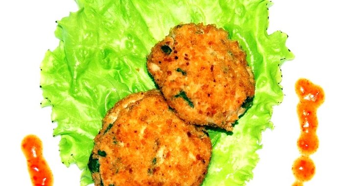 Котлеты из форели