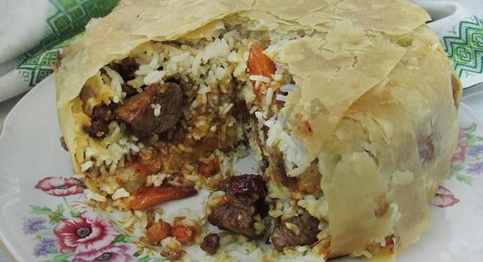 Азербайджанский плов шах