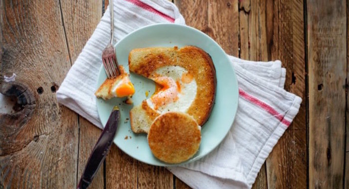 Тост с яйцом