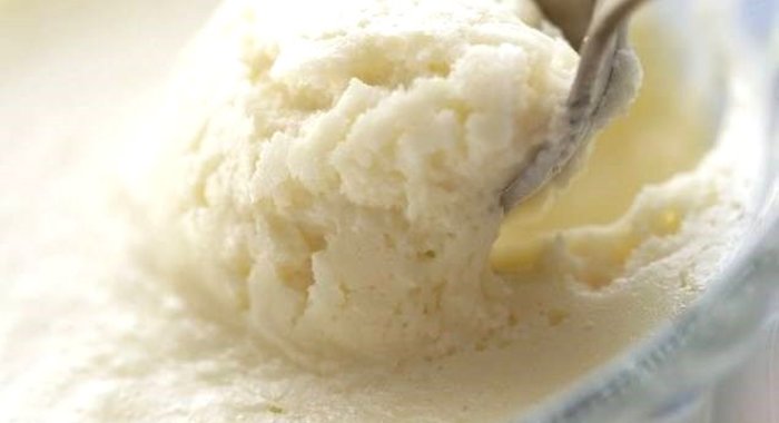 Воздушный мусс с белым шоколадом