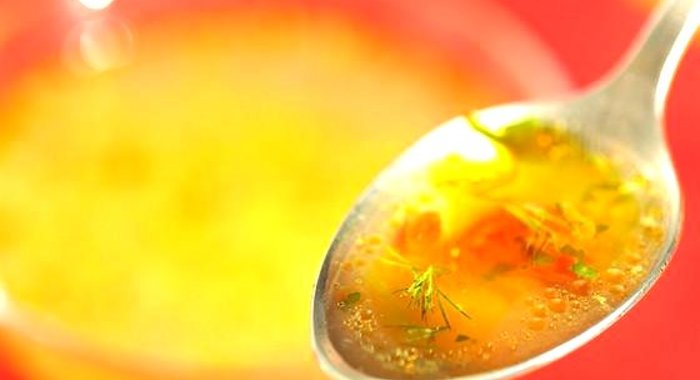 Бульон рыбный