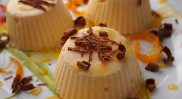 Мандариновое мороженое