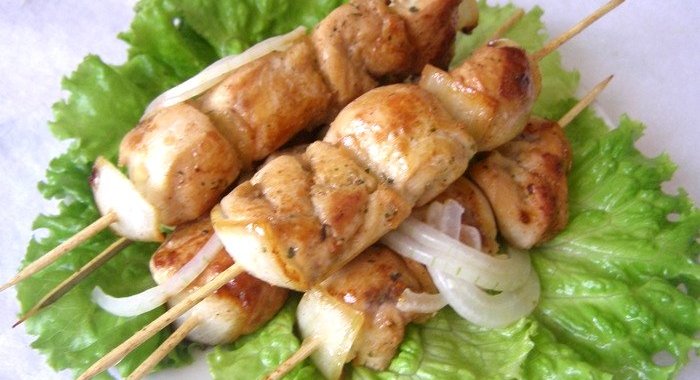 Диетический шашлык