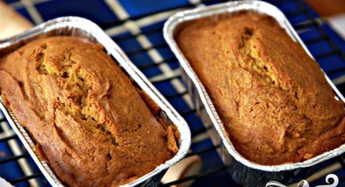 Тыквенный хлеб с орехами