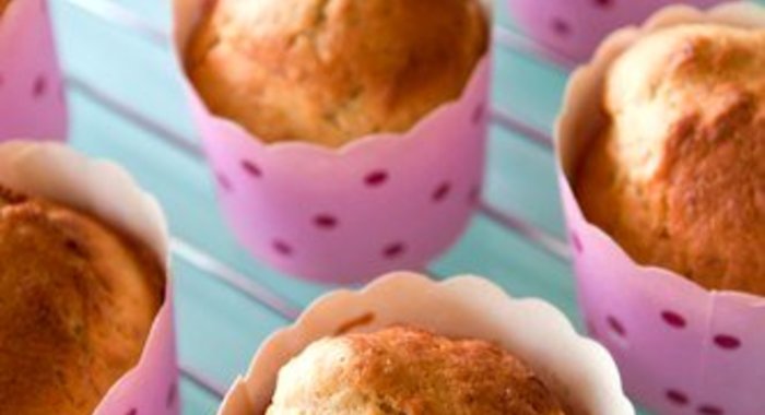 Постные банановые маффины