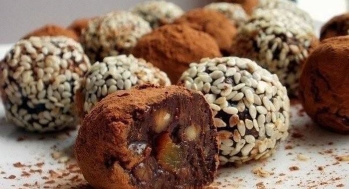 Домашние полезные конфетки