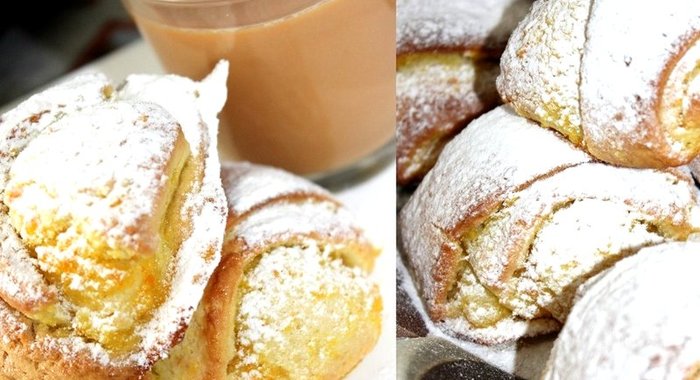 Мягкое апельсиновое печенье