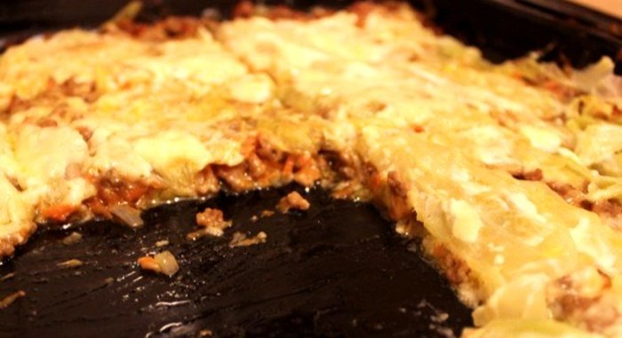 Лазанья из капусты