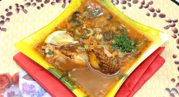 Солянка копченое ассорти