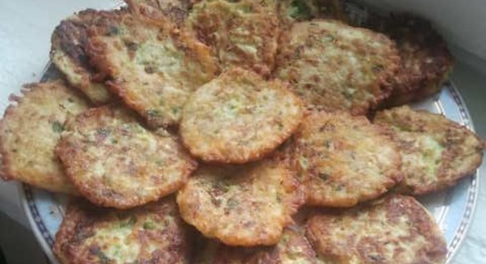 Кабачковые оладьи