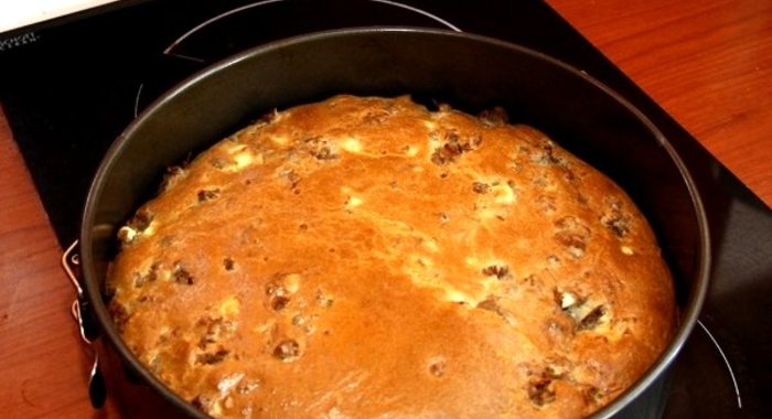 Шарлотка с мясом