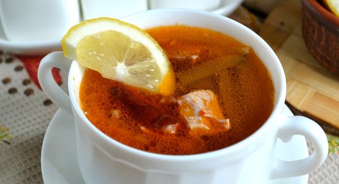 Солянка с мясом