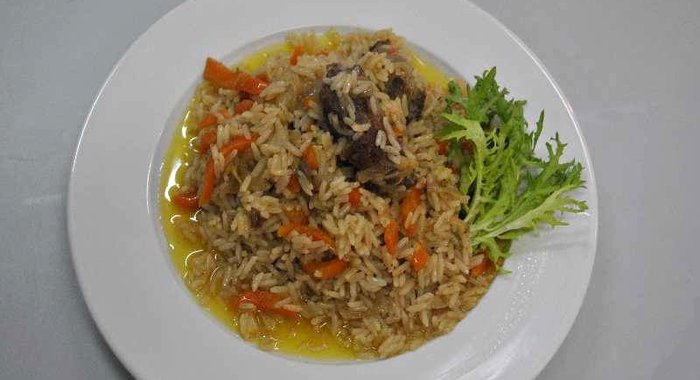 Плов из свиных ребрышек