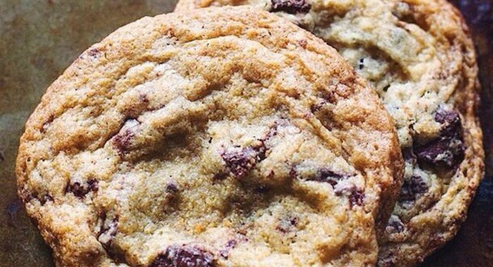 Ореховое печенье с клюквой и бурбоном