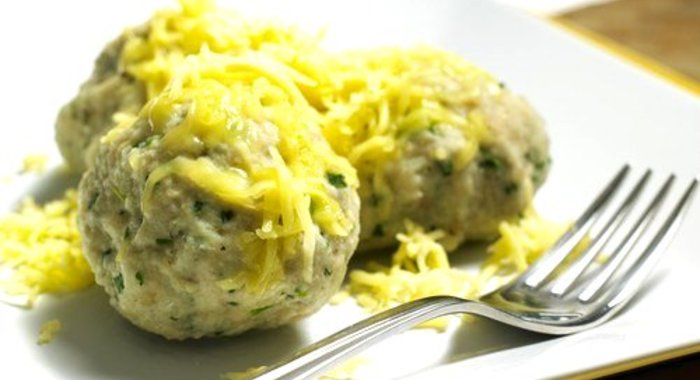 Тефтели из сельди «Птичьи гнезда»