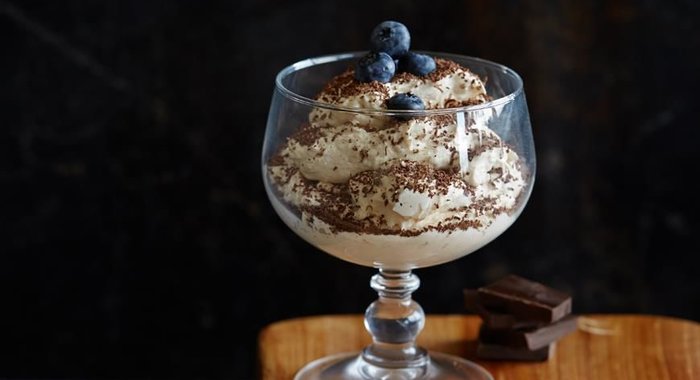 Мусс с арахисовой пастой, без сахара и углеводов