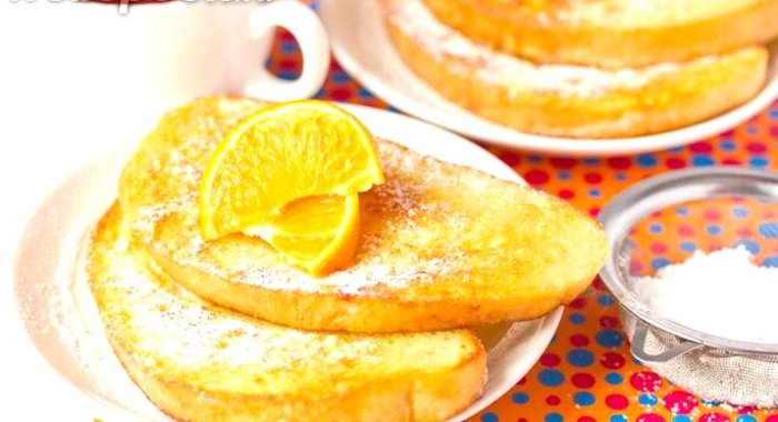 Сладкие десертные гренки