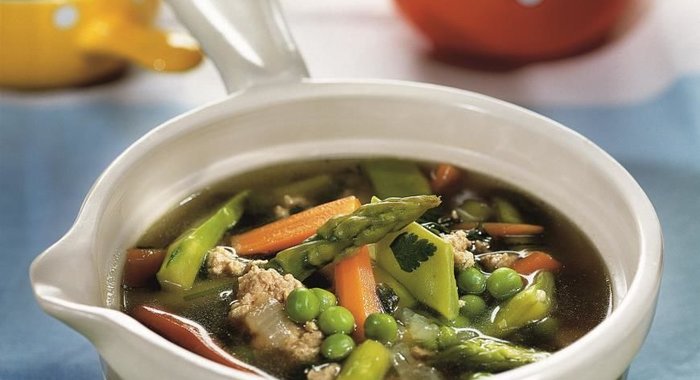 Овощной суп Лючезе